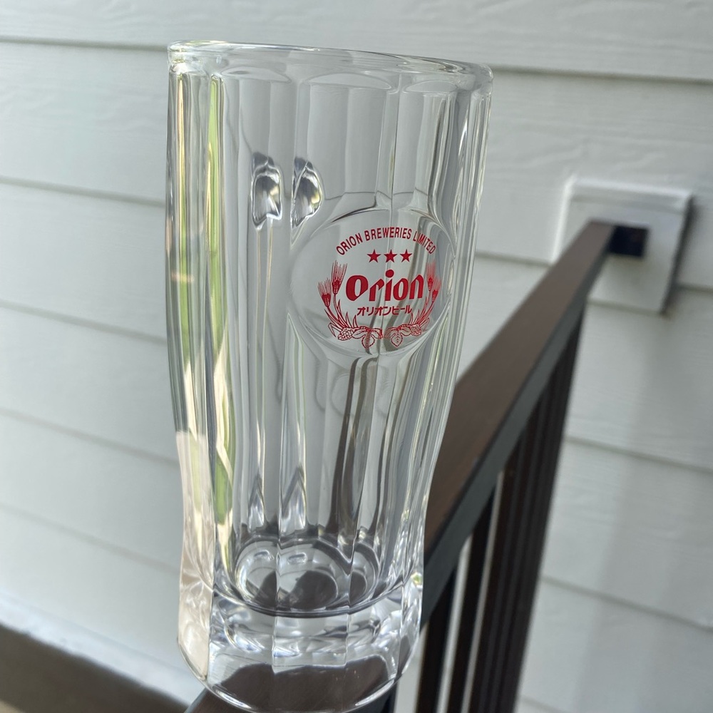 2  ORION BEER GLASS MUG